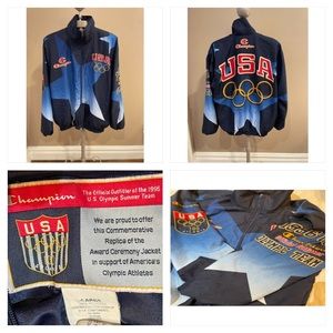 Vintage 1996 USA Champion Olympic Team Jacket
